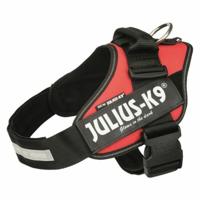 Julius-K9 IDC-Powertuig 63-85cm rood - thumbnail