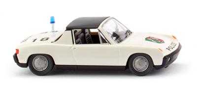 Wiking 0864 37 H0 Hulpdienstvoertuig Porsche 914 VW politie Noordrijn-Westfalen