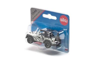 Siku 1546 jeep wrangler safari wit/zwart