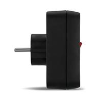 REV 00135171 Stopcontactsplitter Zwart - thumbnail