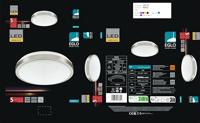 Eglo Led plafondlampCompeta 1 Round 22w - 3000K - 24cm metaalgrijs - 96032 - thumbnail