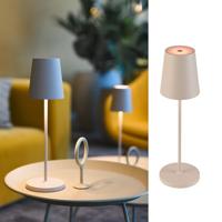 SLV Buiten tafellampVinolina Two beige - oplaadbaar - 1007697 - thumbnail