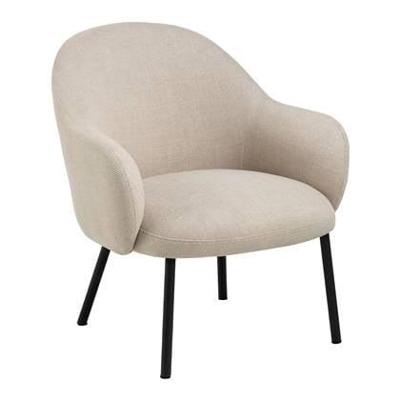 Bendt Fauteuil 'Jacquilyn' Structuurstof, kleur Beige
