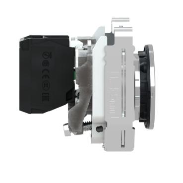 Schneider Electric XB4FA21 Druktoets Terugstelbaar 600 V 3 A 1x NO IP66, IP67, IP69, IP69K 1 stuk(s)