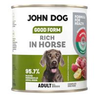 JOHN DOG Good Form Rich in horse - natvoer voor honden - 800g - thumbnail