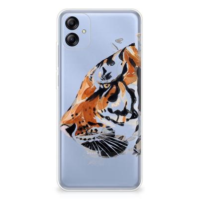 Smartphone hoesje Samsung Galaxy A04e Watercolor Tiger