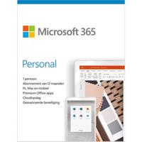 Microsoft 365 Personal - 12 maanden/1 apparaat *Digitale licentie* - thumbnail