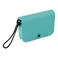 Linda Pochette Turquoise/Zwart - thumbnail