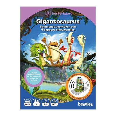Centraal Boekhuis Gigantosaurus spannende avonturen van 4 dappere dinovriendjes luisterboek