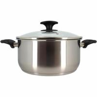 Dutch oven - MENASTYL - 6020256 - Roestvrij staal - 24 cm - Geschikt voor alle kookplaten, inclusief inductie - thumbnail