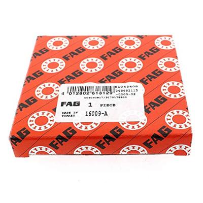 FAG 16009-A Groefkogellager, enkele rij Boordiameter 45 mm Buitendiameter 75 mm Toerental (max.) 22000 omw/min