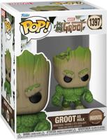 Marvel WAG Funko Pop Vinyl: Groot as Hulk - thumbnail