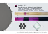 QPercussion QSticks Colored paars - thumbnail