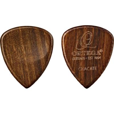 Ortega OGPW-CH2 Wooden Picks Standard Chacate 2.50 mm plectrumset (2 stuks) Ortega OGPW-CH2 Wooden Picks Standard Chacate 2.50 mm plectrumset (2 stuks)