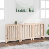 VidaXL Radiatorombouw 210x21x85 cm massief grenenhout - thumbnail