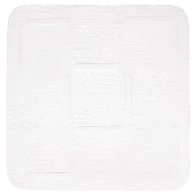 Differnz Tutus inlegmat douche antislip laag 100% PVC 55 x 55 cm wit