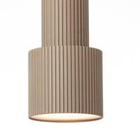 Brilliant Hanglamp rondCadiz 4-lichts zwart met brons - 60119/76 - thumbnail