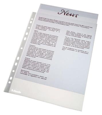 Esselte 56133 Geperforeerde showtas gekorreld, economy, 50 micron