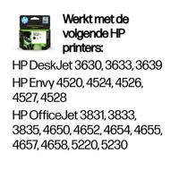 Originele inkt cartridge HP 943ETFX Zwart - thumbnail