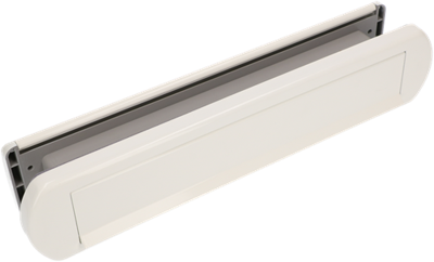 AMI briefplaat/tochtklep ep 975 wit9016 schachtdelen deurdikte 53/57 climate comfort - 400689 AMI briefplaat/tochtklep ep 975 wit9016 schachtdelen deurdikte 53/57 climate comfort - 400689