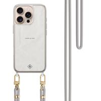 iPhone 16 Pro Max hoesje met grijs koord - Vive la vie - thumbnail
