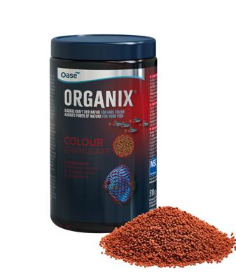 Oase ORGANIX Colour Granulate 1000ml - Natuurlijk Visvoer voor Levendige Vijverkleuren