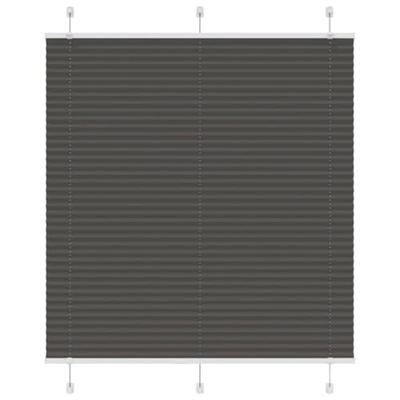 Pliss rolgordijn 120x150cm stofbreedte 119,4cm polyester zwart Pliss rolgordijn 120x150cm stofbreedte 119,4cm polyester zwart