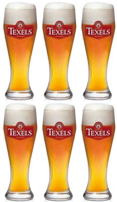 Texels Bierglazen Skuumkoppe - 500 ml - 6 stuks