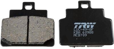 TRW remblokken "mcb 709" brake pad mcb 709 organic standard