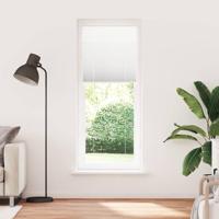 Pliss rolgordijn 80x200 cm stofbreedte 79,4 cm polyester wit - thumbnail