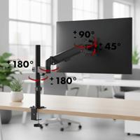 Maclean monitorsteun, gasveer, 17"-32", 10kg, zwart, MC-135 - thumbnail