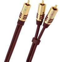 Oehlbach: NF Y-Sub 100 Subwooferkabel 1,0 meter - Rood - thumbnail