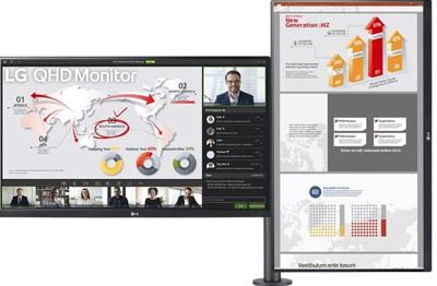 LG Ergo Dual 27QP88D - LED-monitor
