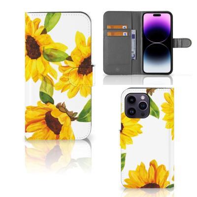 Hoesje voor iPhone 15 Pro Max Zonnebloemen Hoesje voor iPhone 15 Pro Max Zonnebloemen