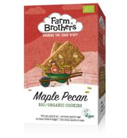 Farm Brothers Maple & pecan koekjes vegan bio (150 gr) - thumbnail