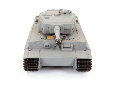 Taigen 1/24 Tiger I IR Battle Tank Middle Version - Grijs Taigen 1/24 Tiger I IR Battle Tank Middle Version - Grijs
