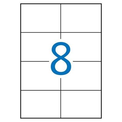 Apli laser A4 etiketten 105x74 mm 800