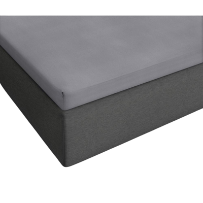 Dreamhouse Katoenen Topper Hoeslaken Grijs 90 x 200 cm