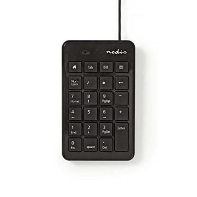 Nedis Bedraad Toetsenbord | USB | Kantoor | Enkelhandig | | 1 stuks - KBNM100BK KBNM100BK
