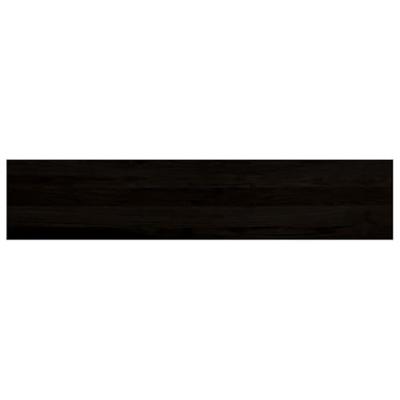 Traptreden 2 st 120x30x2 cm massief eikenhout donkerbruin - thumbnail