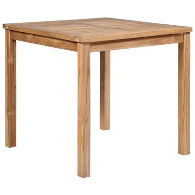 Tuintafel 80x80x77 cm massief teakhout Tuintafel 80x80x77 cm massief teakhout