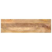 Tafelblad rechthoekig 100x40x3,8 cm massief mangohout - thumbnail