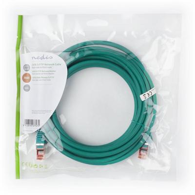 Nedis CCGP85221GN50 Cat6 S/ftp-netwerkkabel Rj45 Male - Rj45 Male 5,0 M Groen