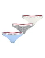 Tommy Hilfiger 3-Pack Dames Strings - Thong - thumbnail