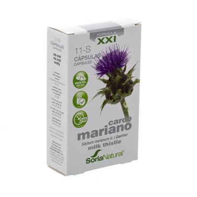 Soria Natural Silybum marianum XXI 11-S 30 Capsules Soria Natural Silybum marianum XXI 11-S 30 Capsules