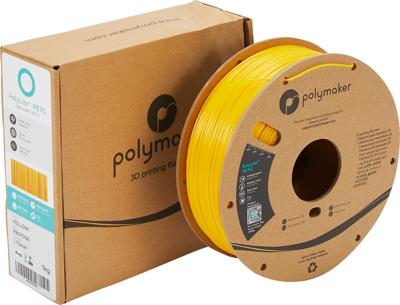 Polymaker PB01006 PolyLite Filament PETG Hittebestendig, Hoge treksterkte 1.75 mm 1000 g Geel 1 stuk(s) Polymaker PB01006 PolyLite Filament PETG Hittebestendig, Hoge treksterkte 1.75 mm 1000 g Geel 1 stuk(s)