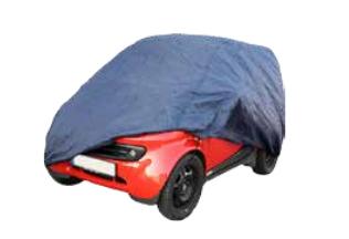 HP Autozubehör 18160 Nylon Smart Ganzgarage Autohoes (geheel) (l x b x h) 258 x 157 x 136 cm Geschikt voor (automerken): Smart