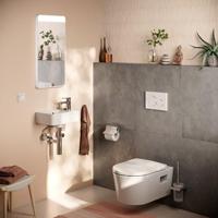 Hansgrohe EluPura Original S Wandcloset - 54x36cm - spoelrandloos - AquaChannel Flush - softclose en quickrelease - keramiek - glans wit 60288450 - thumbnail