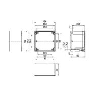 Spelsberg TG ABS 1212-9-o Installatiebehuizing 124 x 122 x 85 ABS Grijs-wit (RAL 7035) 1 stuk(s) - thumbnail