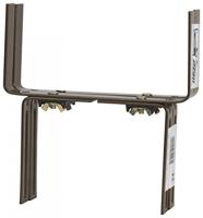 Balkonhaak type H bruin - 2 stuks - thumbnail